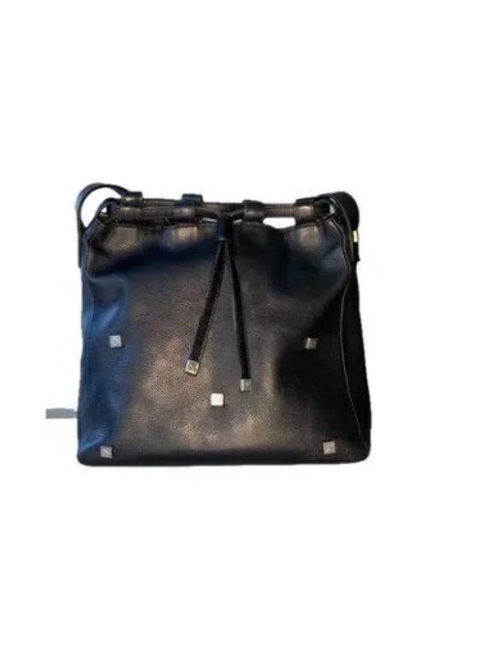 Paloma Picasso Handbags - Paloma Picasso Leather Hobo Bucket Crossbody Bag Italy